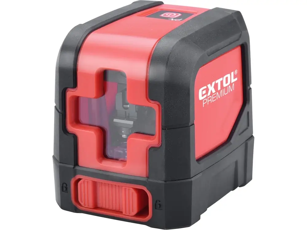 Kiváló minőség Extol automatikus lézeres vízszintező, zöld, 1H1V, pontosság: 0,3mm/1m, 1/4"